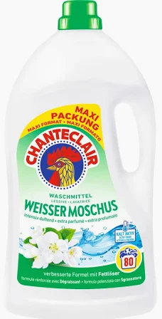 Гель для прання універсал ChanteClair Білий Мускус 3600 мл 80 прань Львів - фото 1
