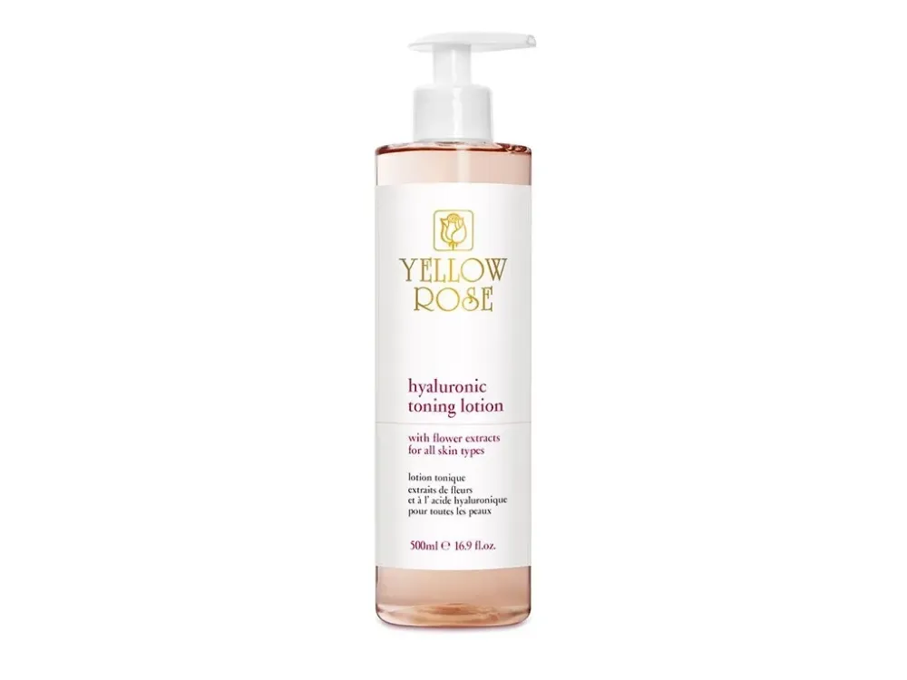 Тонізуючий лосьйон з гіалуроновою кислотою Hyaluronic toning lotion Yelow rose 500 мл Дніпро - фото 1