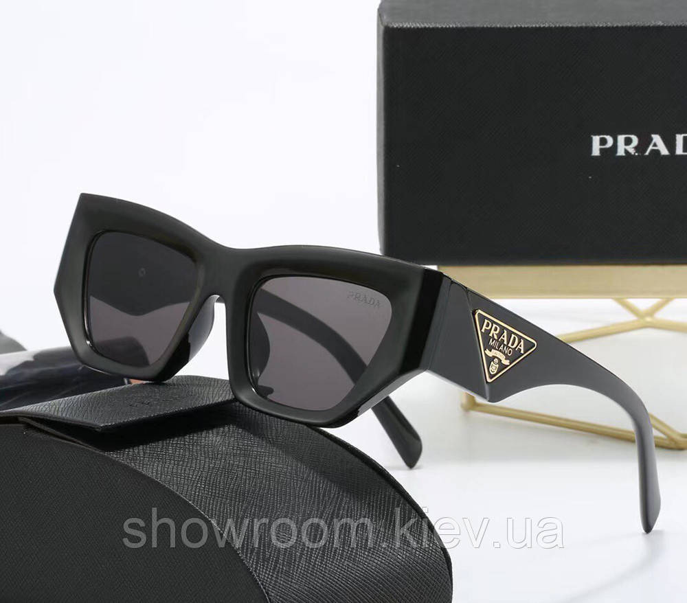 Женские очки от солнца Pr (2213) black Киев - изображение 1
