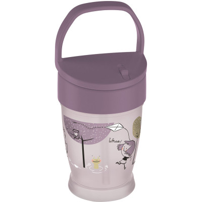 Поїльник-непроливайка Lovi Lovely Girl із силіконовою трубочкою 250 мл (35/354girl) Вінниця - фото 1