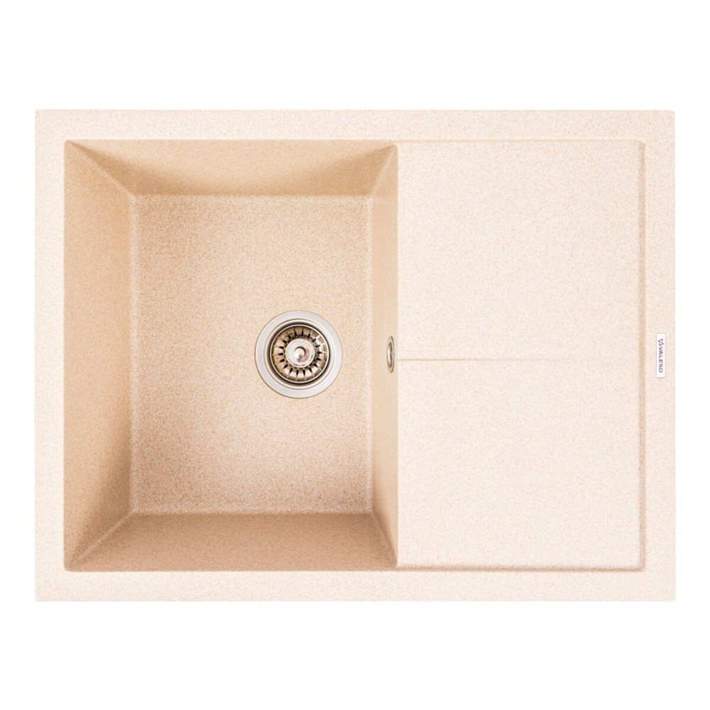 VALESO Гранітна мийка VALESO CRIPTA 6550 матова Сафарі Коломия - фото 17