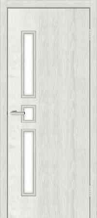 Міжкімнатні двері Оміс Комфорт ПВХ ЗС Дуб Білий  600х2000 мм Київ