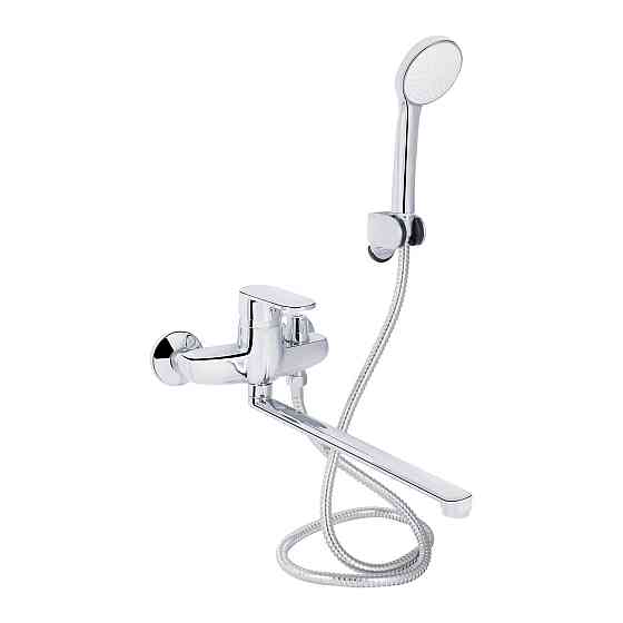 Змішувач для ванни Lidz Tani 0051 з поворотним виливом (з душовим гарнітуром) (k40) LDTAN0051CRM44961 Chrome Київ