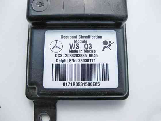 Mercedes-Benz  A2038203885 Блок керування датчиком присутності пасажира C-Class W203 E-Class W211 Одеса