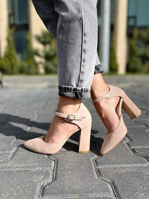 Nivelle Босоніжки жіночі NIVELLE 1910/9535-9544 пудра (літо, замша натуральна) (3720) Коломия - фото 1