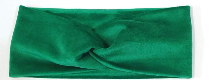 Пов'язка для волосся широка зелена Київ - фото 1