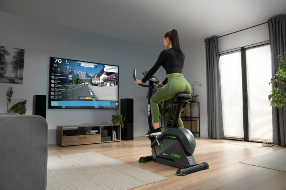 Велотренажер Hop-Sport HS-120H Argo черно-зеленый Киев - изображение 9