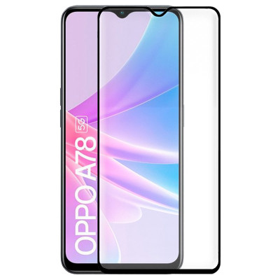 Стекло защитное PowerPlant Full screen OPPO A78 (GL603852) Винница - изображение 1