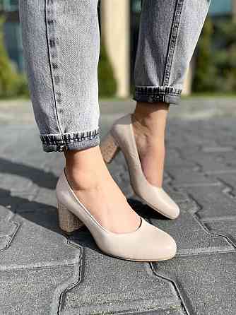 Nivelle Туфлі жіночі NIVELLE пудра натуральна шкіра каблук 6 см (1529/6030-6045) Коломия