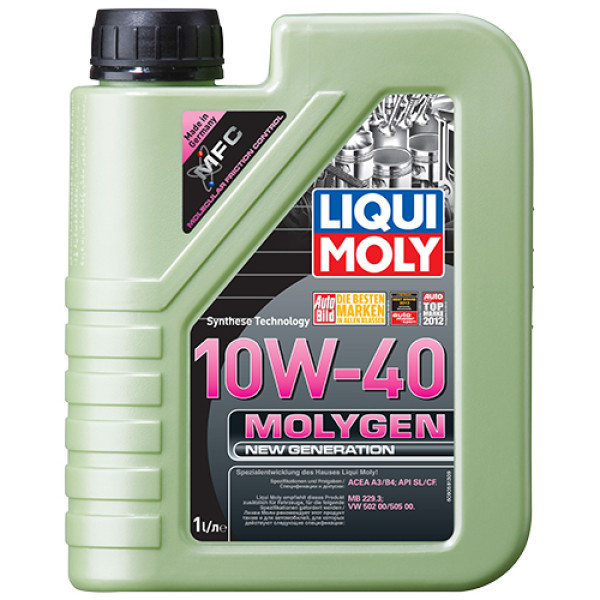 Моторное масло Liqui Moly Molygen New Generation 10W-40 1л Львов - изображение 1