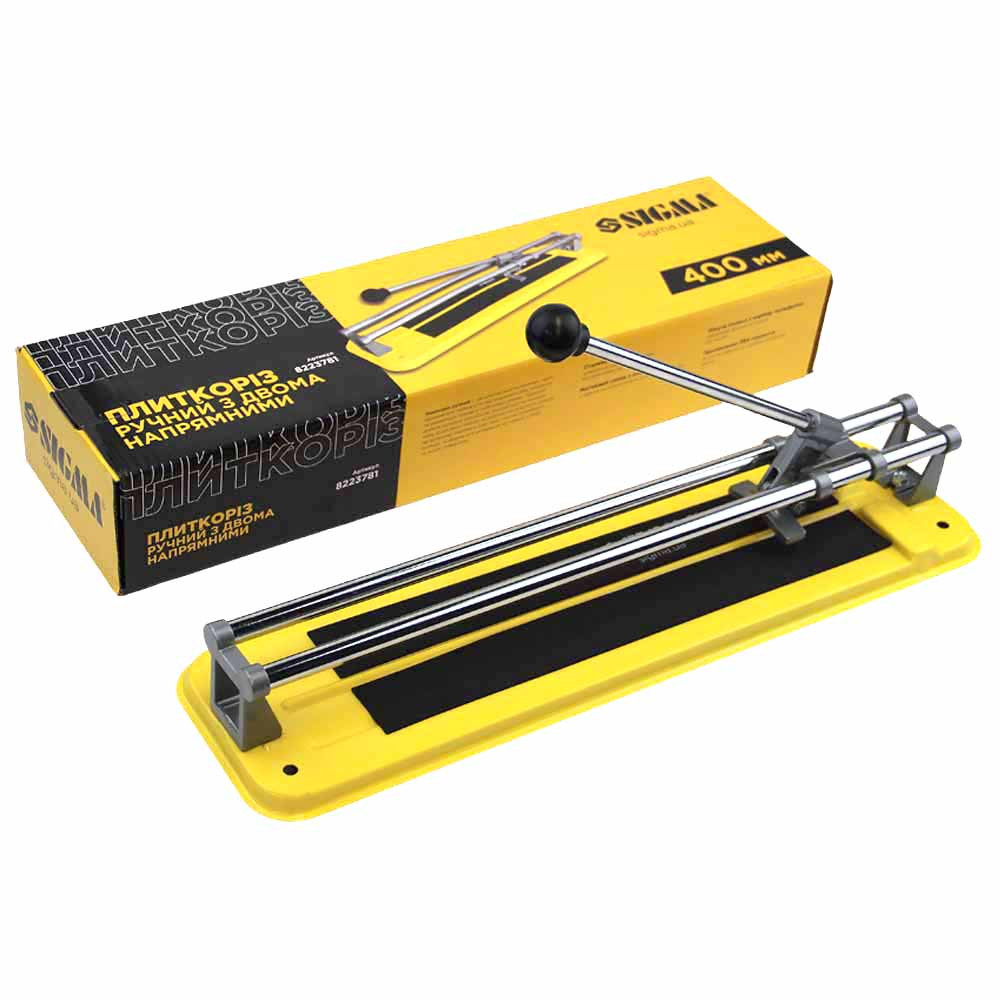 Sigma Плиткорез ручной две направляющие 400мм SIGMA (8223781) Коломия - фото 7