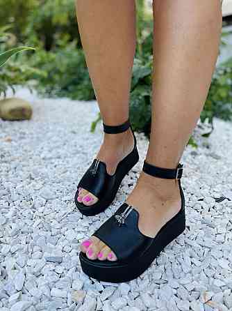 AVALON Босоніжки жіночі AVALON 707 чорні (літо, шкіра натуральна) (3787) Коломыя