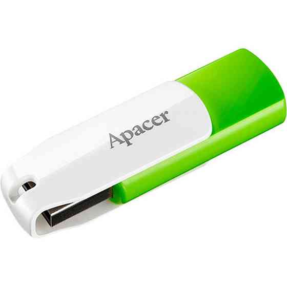 Флешка Apacer USB накопичувач 2.0 AH335 64Gb green AP64GAH335G-1 Одеса