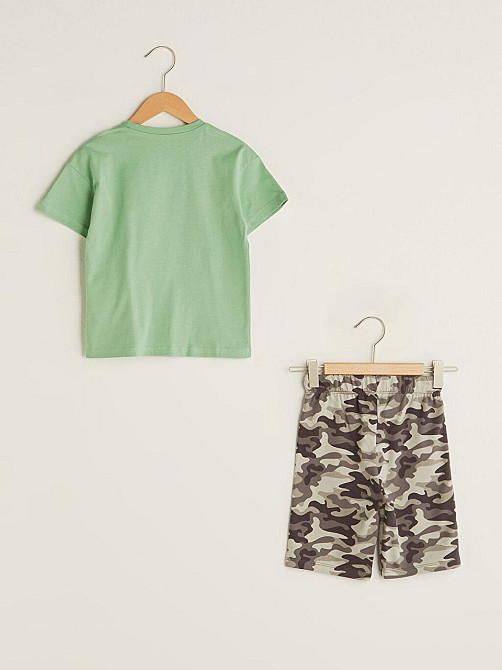 Дитячий Костюм для Хлопчика Футболка та Шорти Камуфляжні LC Waikiki 4-5 років (104-110см) Київ - фото 7
