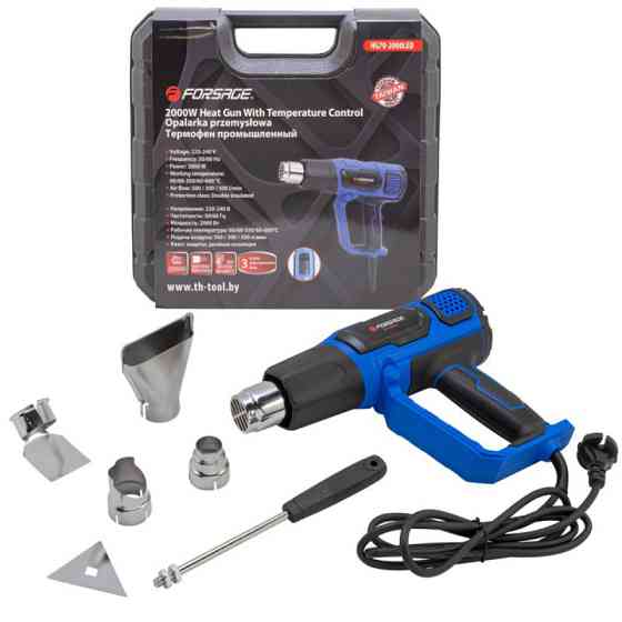 Термофен промисловий (220-240В, 2000Вт, макс. температура - 600 градусів) F-HG70-2000LED Одесса