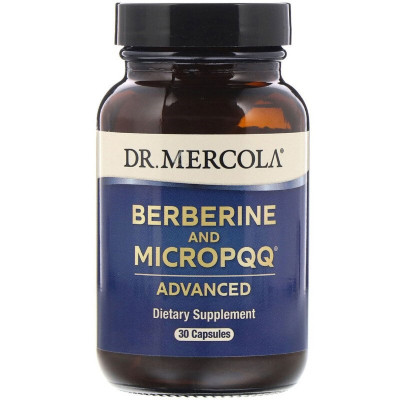 Амінокислота Dr. Mercola Берберин і MicroPQQ, Berberine and MicroPQQ Advanced, 30 кап (MCL-01846) Вінниця - фото 1