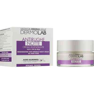 Крем для лица Dermolab Regenerating Anti-Wrinkle Night Cream Против морщин 50 мл (8009518247145) Винница