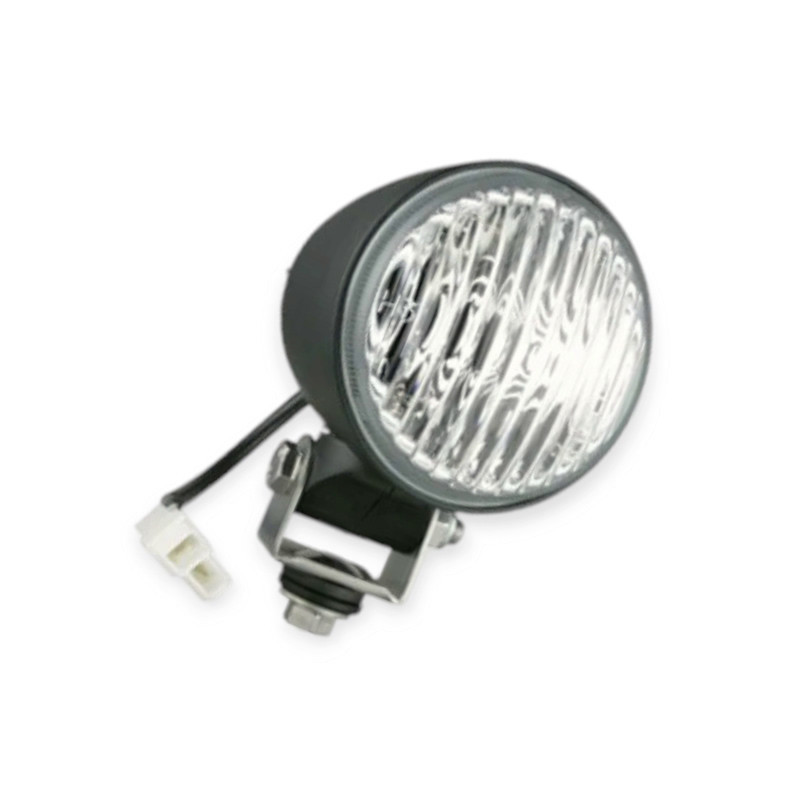 Фара круглая d-84х97мм H3 12-24В 70W белая 255433 противотуманная Мукачево - изображение 3