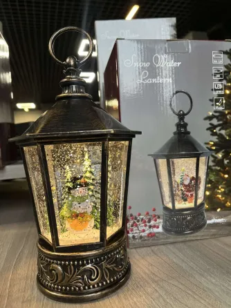 Jianlips Снеговик Музыкальный новогодний фонарь XMAS WDL 24077A Київ