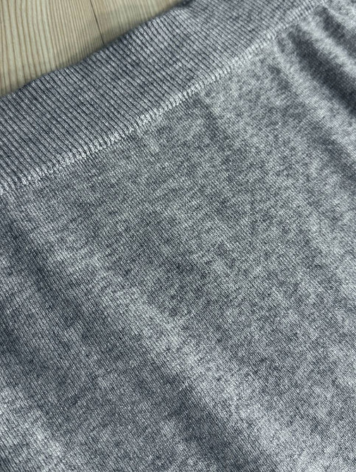 Спідниця жіноча Accorddream 8631 вʼязана міді з розрізом, сірий, one size Київ - фото 14