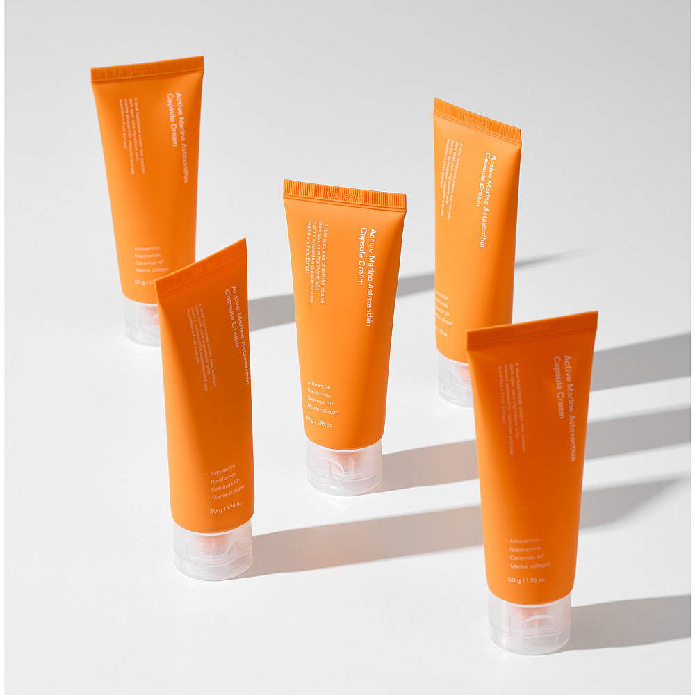 Крем капсульний освітлювальний Actice Marine Astaxanthin Capsule Cream Sungboon Editor 50 мл Київ - фото 3