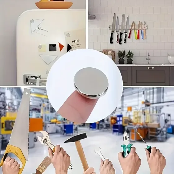 Неодимові магніти 10x2 мм, комплект 10 шт. для дому та майстерні Київ