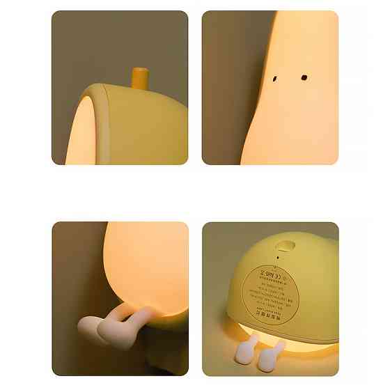 Детский светодиодный ночник H-L-16 Груша беспроводная настольная лампа светильник Київ