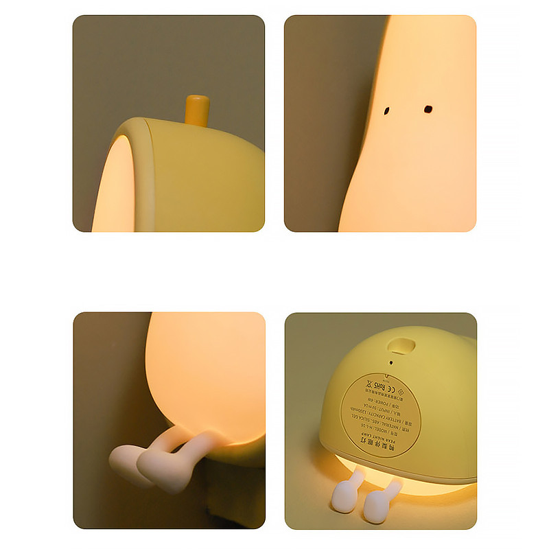 Детский светодиодный ночник H-L-16 Груша беспроводная настольная лампа светильник Київ - фото 3