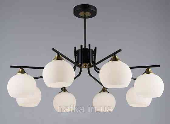 Люстра N6616/8 Чорний+Мідь Київ
