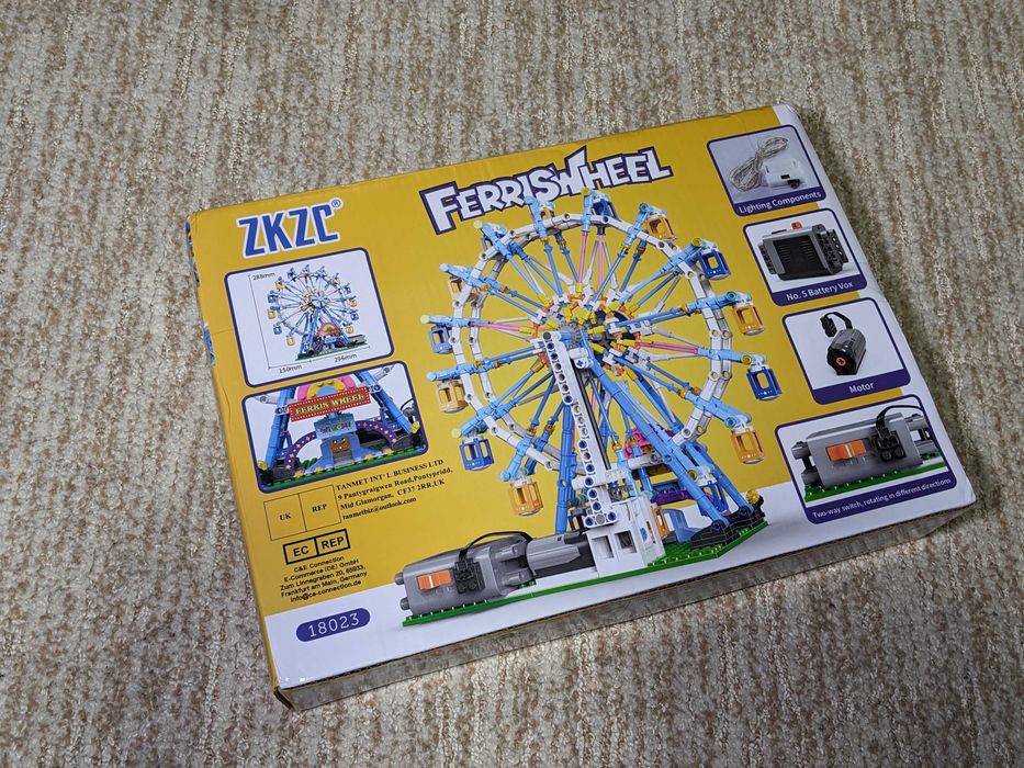 Конструктор колесо обозрения ZKZC Ferris Wheel Киев - изображение 4