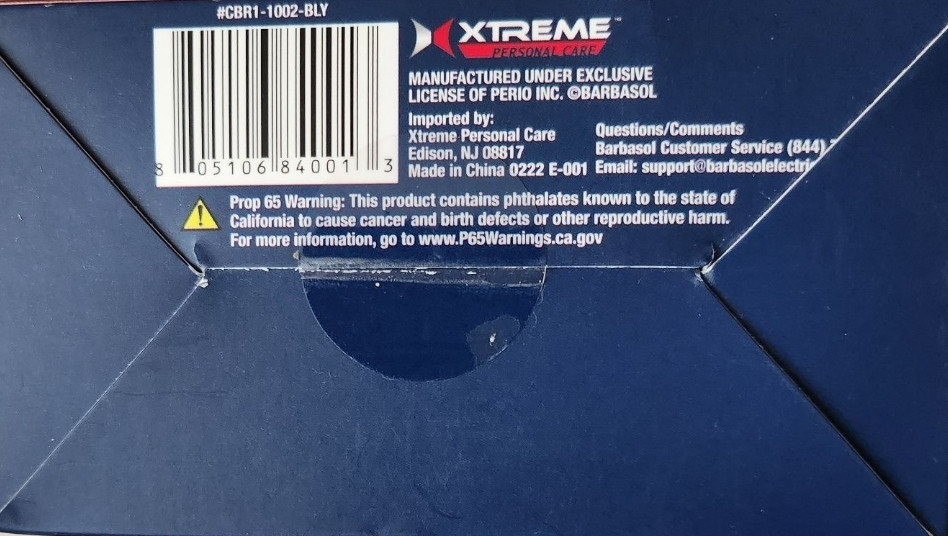 Аккумуляторная роторная бритва Barbasol. Новая. Киев - изображение 1