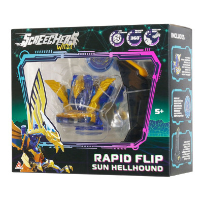 Трансформер Screechers Wild ! S5 L0.5 – Сан Хелхаунд (EU686104B) Вінниця - фото 10