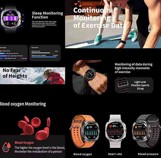 Смартгодинник: GALAXY WATCH Z7 ULTRA. Compass. Київ