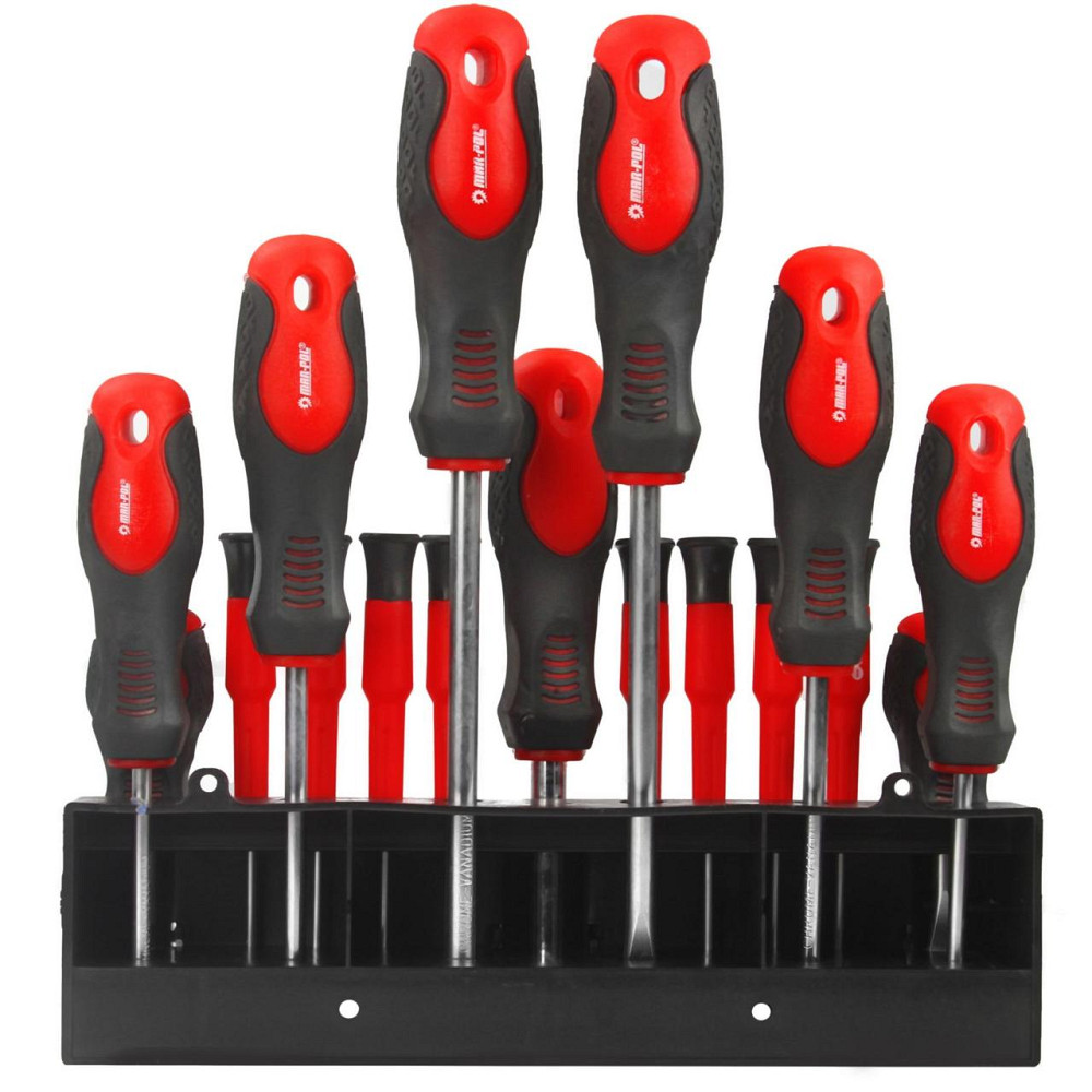 Набір магнітних викруток та біт 36 елементів із вішалкою на стіну Mar-Pol (M61009) Нововолинськ - фото 3