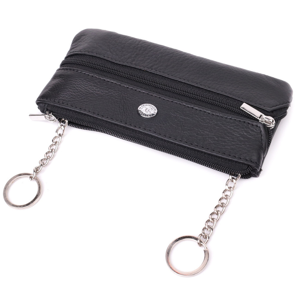 Универсальная ключница из натуральной кожи ST Leather 22511 Черный Киев - изображение 5