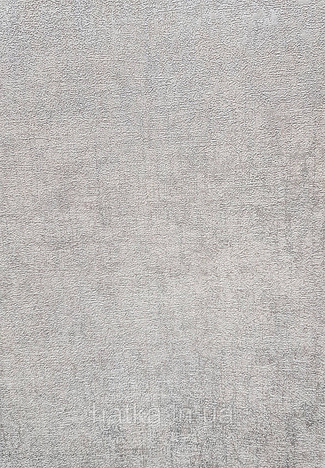 Шпалери вініл на флізеліні гарячого тиснення DU&KA Natura1.06х10 під штукатурку світло-сірі зі сріблом Київ - фото 2