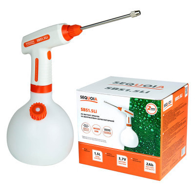 Опрыскиватель SEQUOIA ручной Li-Ion, 3.7 В, 2Ah, 2 бар, емкость 1.5 л (SBS1.5Li) Винница - изображение 3