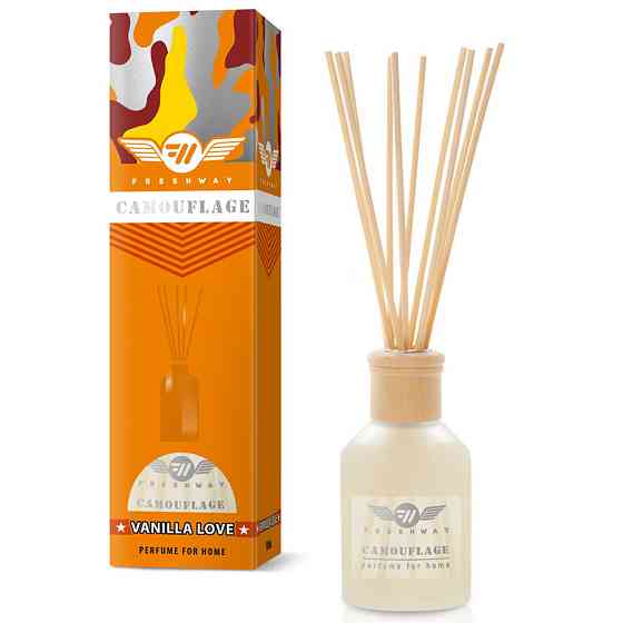 Аромадифузор для дому "Camouflage" Vanilla Love (Ванільне Кохання) 100мл FreshWay Київ