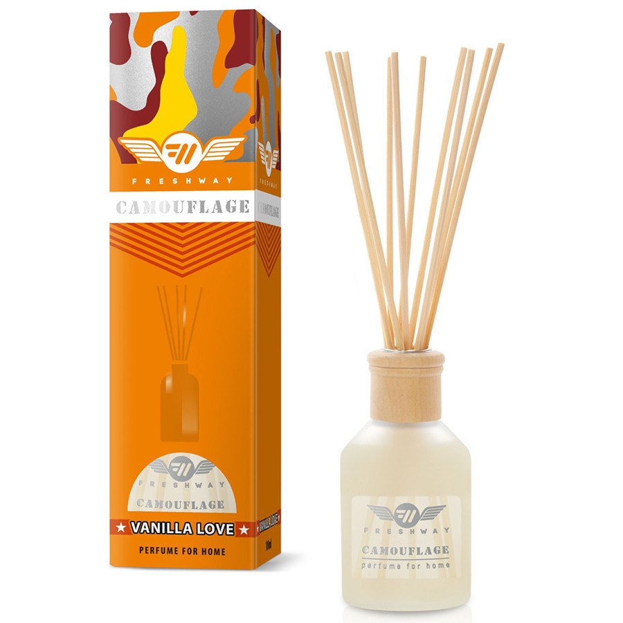 Аромадифузор для дому "Camouflage" Vanilla Love (Ванільне Кохання) 100мл FreshWay Київ - фото 1