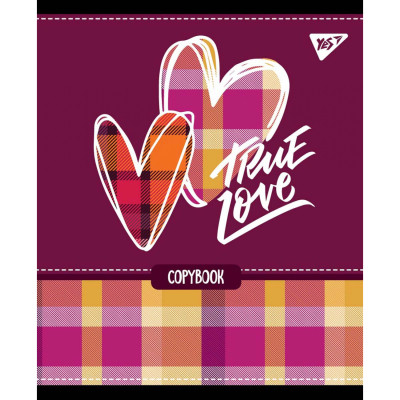 Зошит Yes А5 Tartan Fun 12 аркушів лінія (765176) Вінниця - фото 3