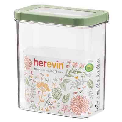 Пищевой контейнер Herevin Storage Canister-Green-Peach 1.8 л (161207-100) Винница