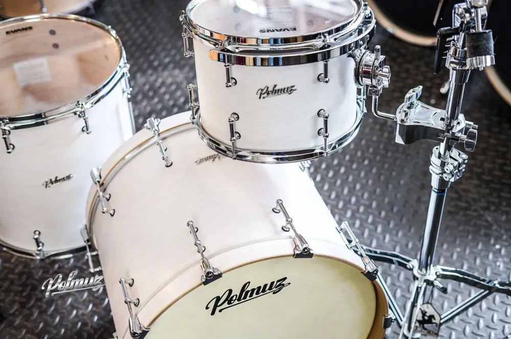 Ударная установка  Polmuz Maple Model 1 - 20/12/16 Satin White Киев - изображение 1