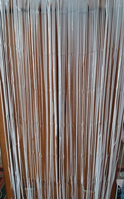 Дождик для фотозоны украшение 245 см на 92 см белый Киев - изображение 7