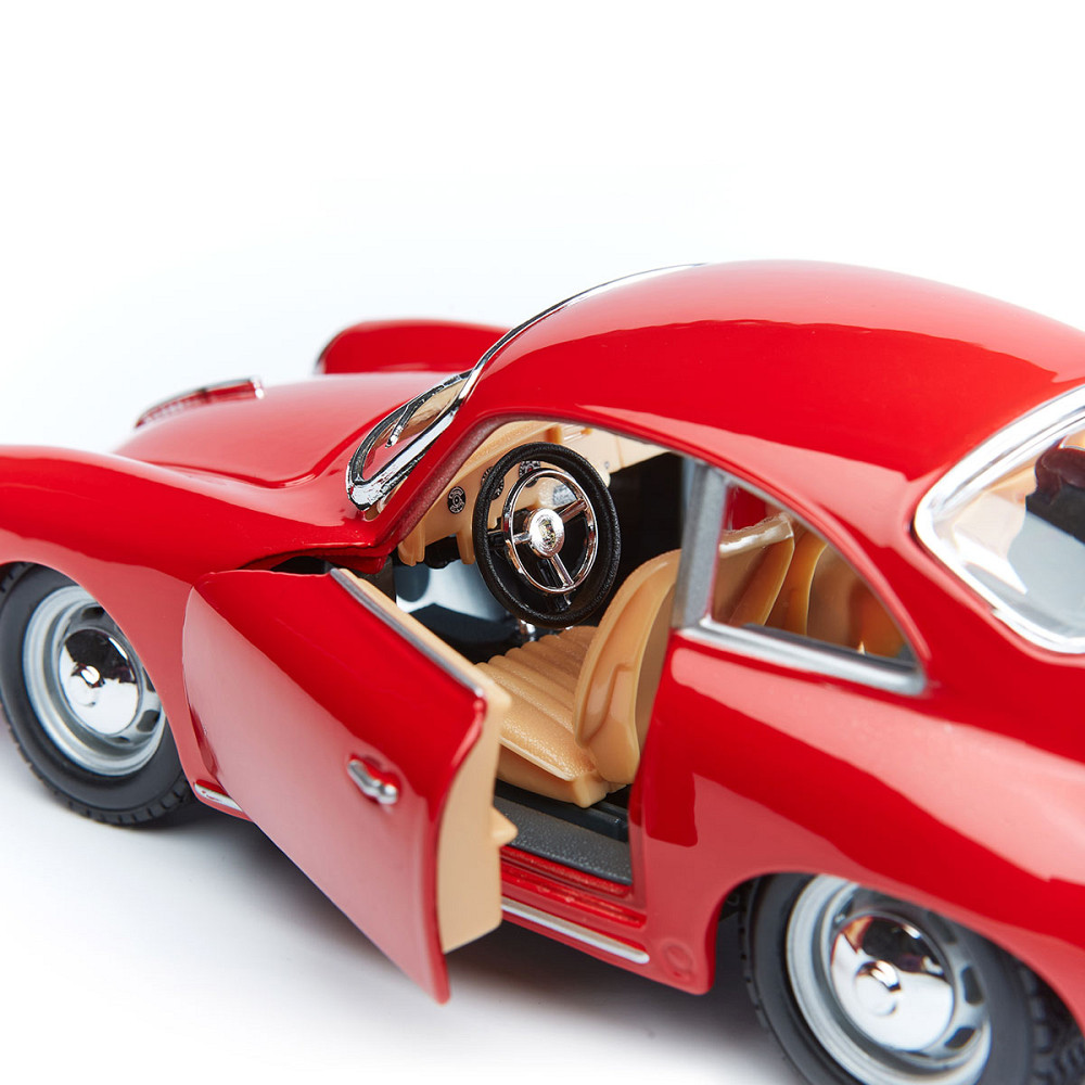 Автомодель - Porsche 356B (1961) (асорті слонова кістка, червоний, 1:24) Днепр - изображение 8