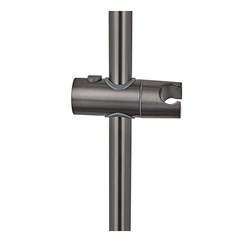 Душевая колонна со смесителем и удлинителем в комплекте Haiba Alex 003-J Graphite (HB3996) Киев - изображение 3