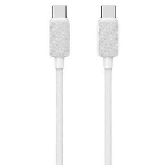 Кабель Usams 60W Type-C до Type-C 2м білий Київ