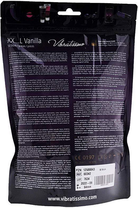 Презервативы - Vibratissimo XX ... L Fruit Color, 64 мм, 50 шт. Sex Aura Киев - изображение 2