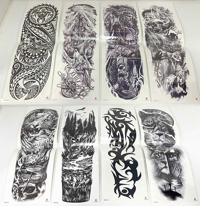 Тимчасове тату рукав 46*15см 25206 Луцк - изображение 1