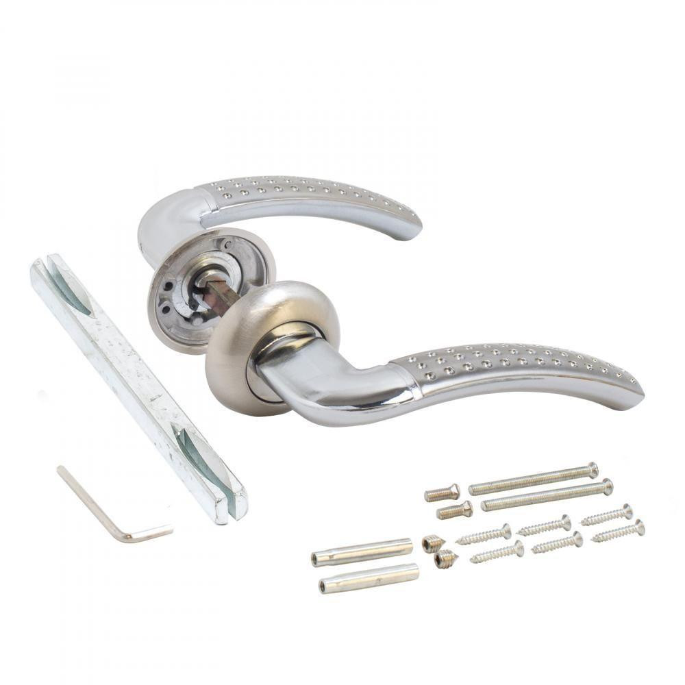 Ручка дверна Code Deco H-14026-A-NIS/CR (UA) хром Харків - фото 2