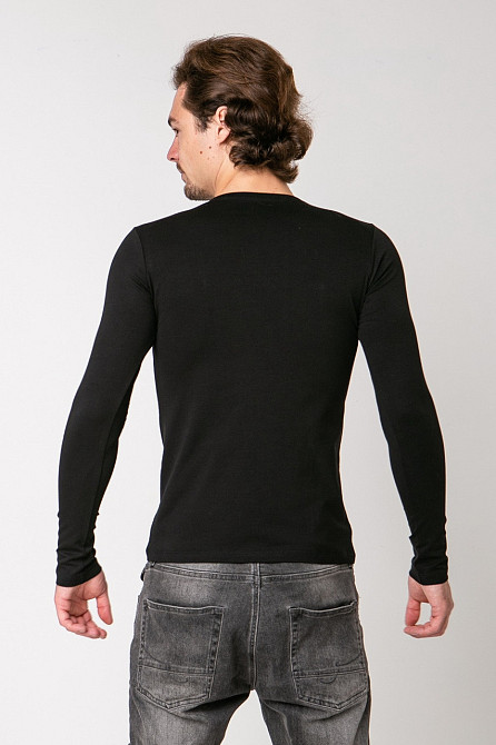 Футболка мужская длинный рукав Ozkan 0266 XL Киев - изображение 2